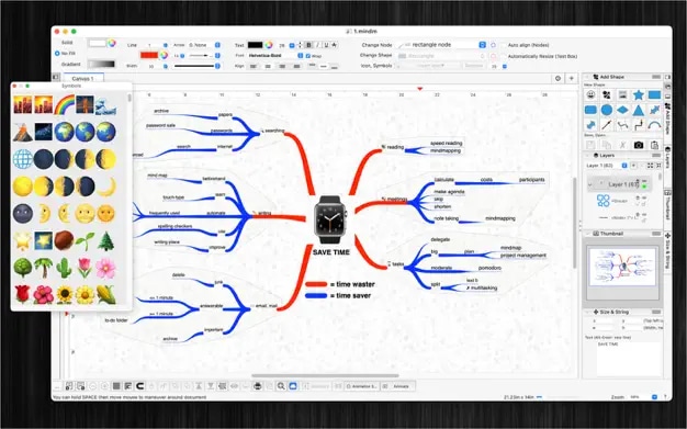 SimpleMindMap Mind Mapping Software for Mac