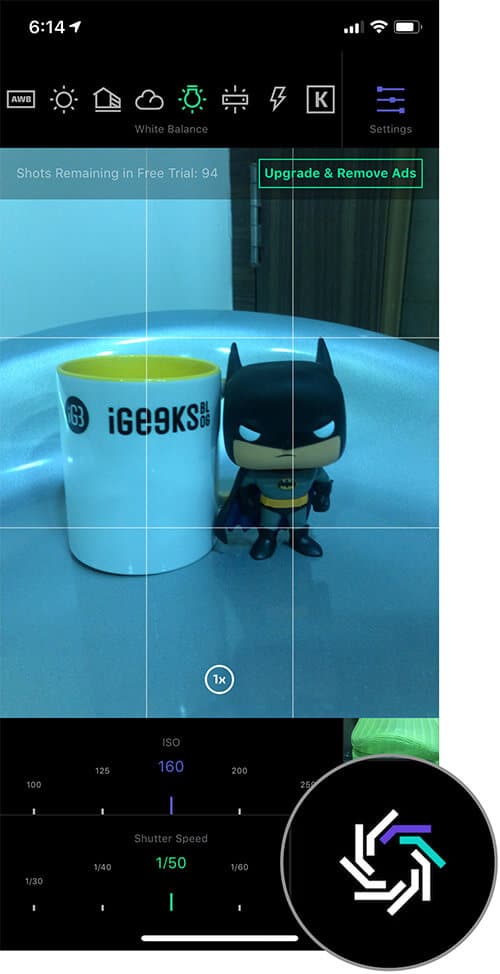 Take RAW Photo on iPhone or iPad