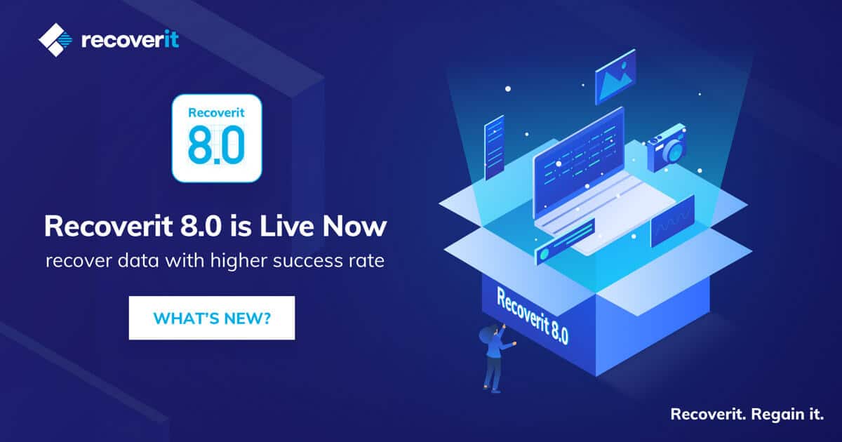 Recoverit 80 for Mac and Windows