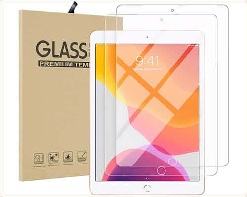 Qoosea Tempered Glass Screen Protector for iPad 102 inch