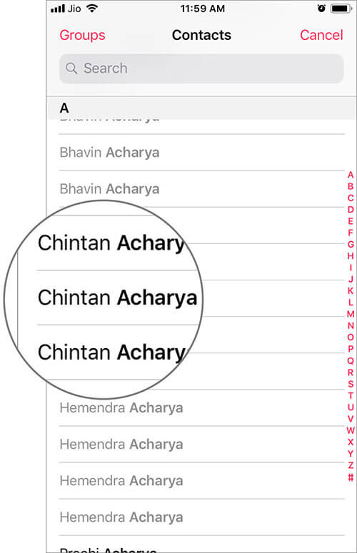 Search and Add a Person as Emergency SOS Contact in iOS Health App