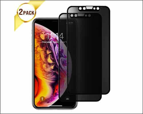 ANYOYO iPhone X XS Privacy Screen Protector