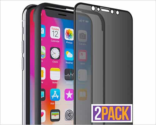 FlexGear iPhone X XS Privacy Screen Protector