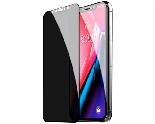 TECHO Privacy Screen Protector for iPhone Xs X