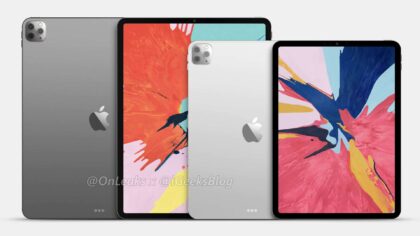 2020 11 inch and 12 9 inch ipad pro renders