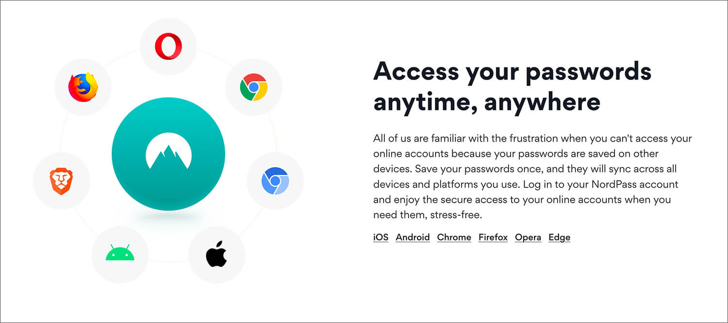 Access Passwords Anytime Anywhere with NordPass