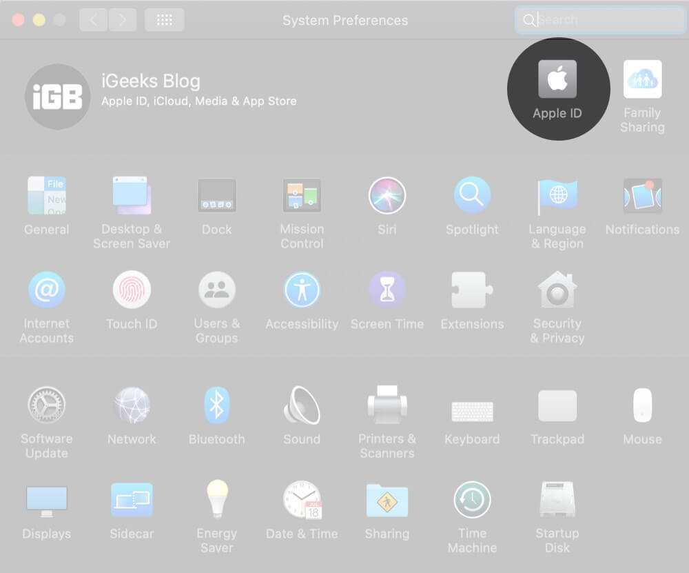 Click on Apple ID in Mac System Preferences<!-- WP-Appbox (Version: 4.5.5 // Store: chromewebstore // ID: appid) -->
<div class="wpappbox wpappbox-1d3bb7348c0c927f755a571b2fe9a06c chromewebstore colorful compact">
	<div class="appicon">
		<a target="_blank" rel="" href="https://chromewebstore.google.com/"><img src="//ssl.gstatic.com/chrome/webstore/images/chrome_web_store_v2_1200x630.png" alt="Item not available" /></a>
	</div>
	<a target="_blank" rel="" class="applinks" href="https://chromewebstore.google.com/"></a>
	<div class="appdetails">
		<div class="apptitle"><a target="_blank" rel="" href="https://chromewebstore.google.com/" class="apptitle">Item not available</a></div>
		<div class="price">
			<span class="label">Price: </span>
			<span class="value">Free</span> 
			<span class="rating"></span>
		</div>
	</div>
</div><!-- /WP-Appbox -->