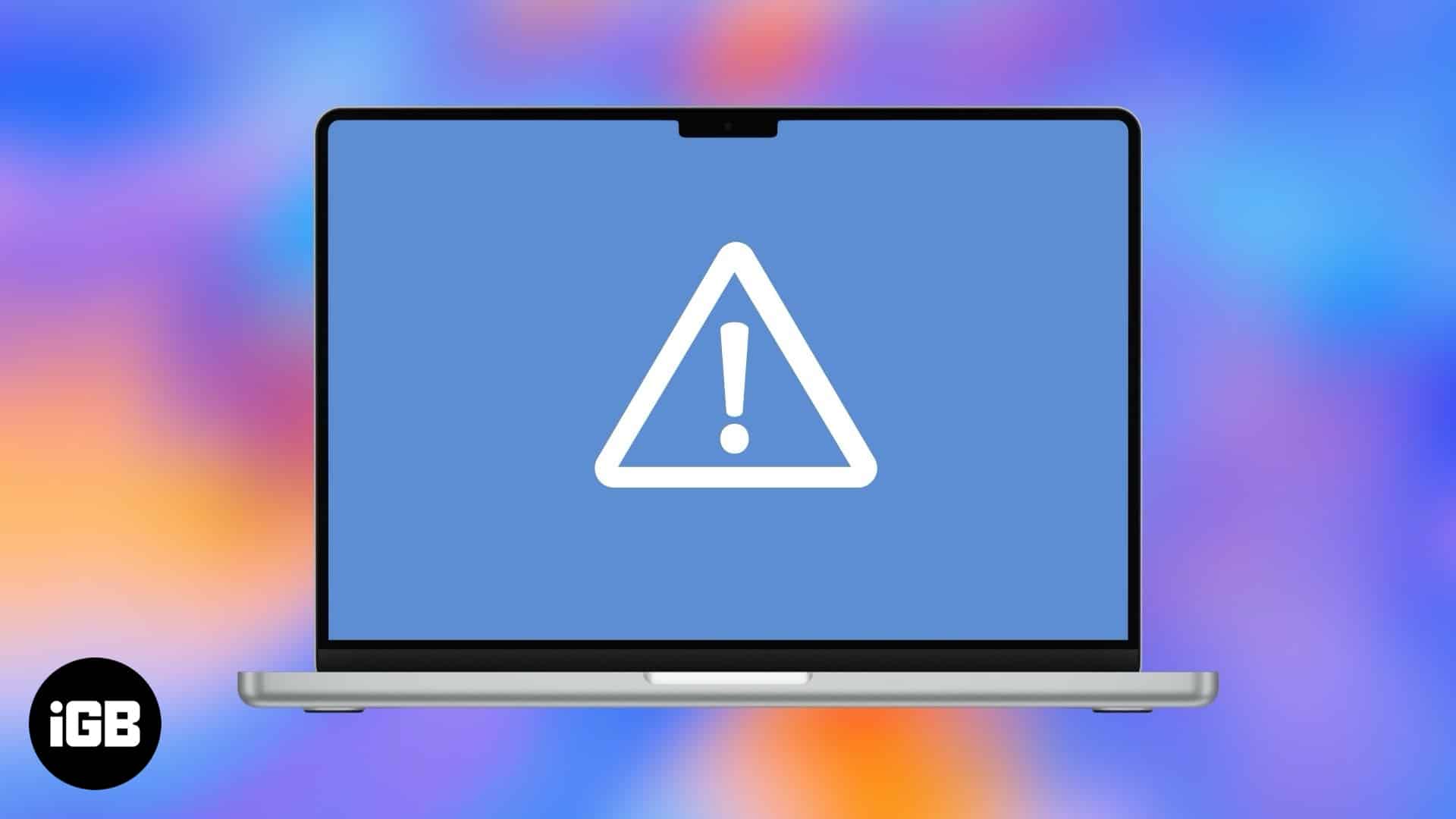 Fix a blue screen on your Mac
