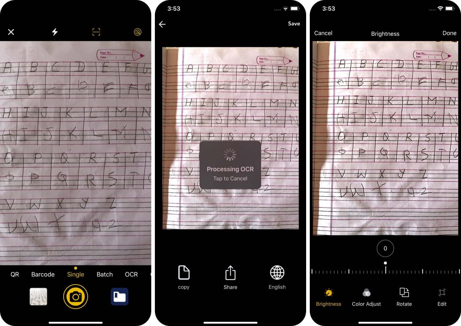 Scan Documents from iPhone or iPad