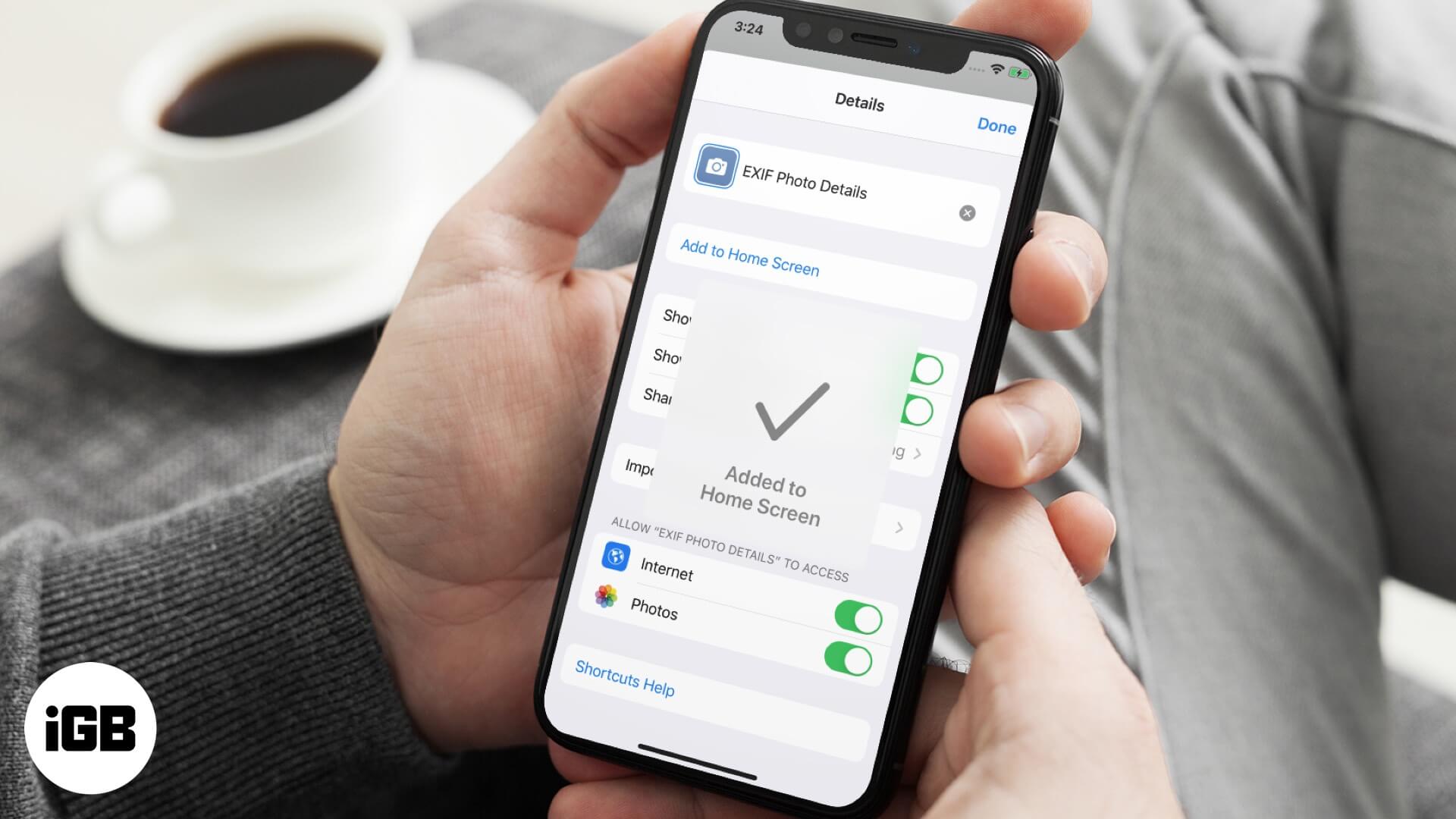 How to add siri shortcuts on iphone home screen
