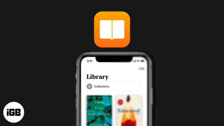 How to use library on apple books app