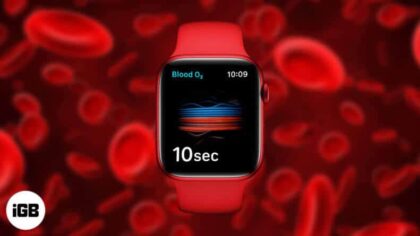 Use blood oxygen app on apple watch e1600256427567