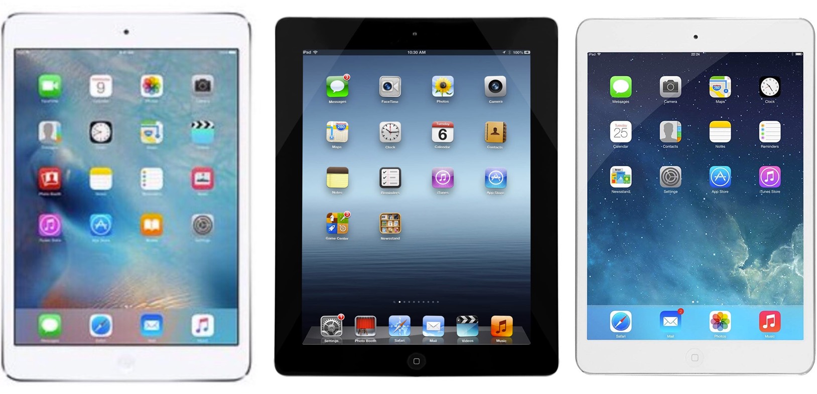 iPad 3 4 and iPad Mini