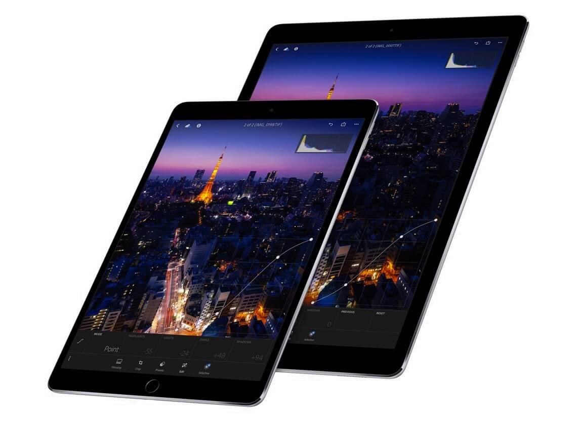 iPad 97 inch and iPad Pro 105 and 129 Inch