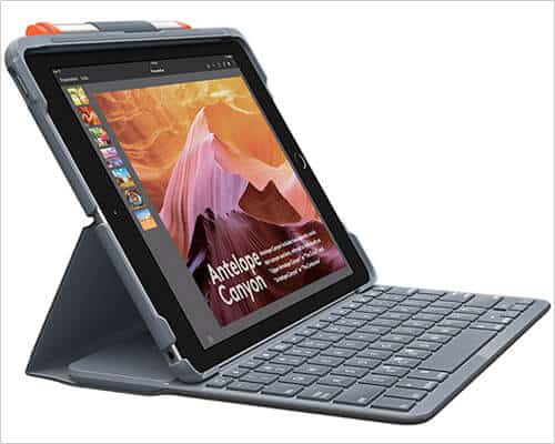 Logitech Slim Folio Keyboard Case for iPad 102 inch
