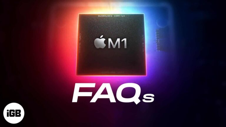 Apple m1 chip faqs