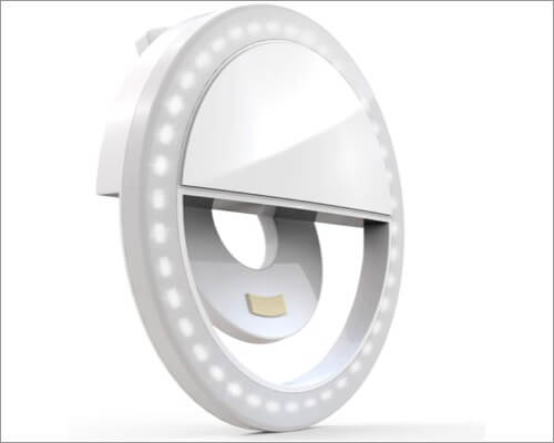 Auxiwa Clip on Selfie Ring Light for iPhone