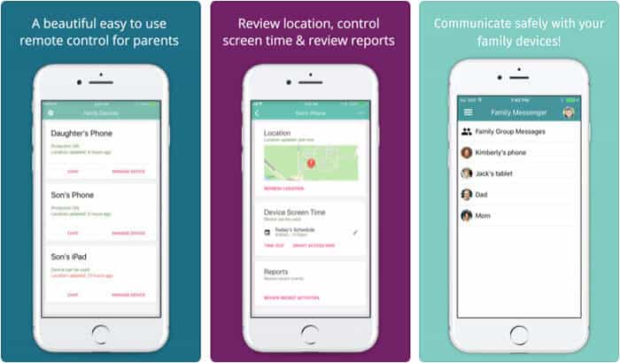 Boomerang Parental Control iPhone and iPad App Screenshot