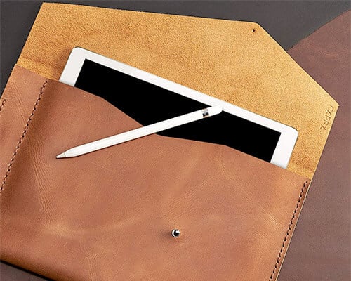 Capra Leather iPad 102 inch Sleeve