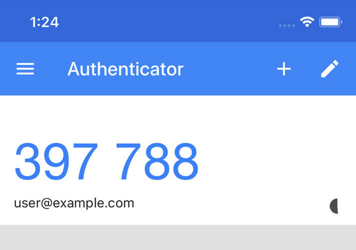 Google Authenticator Two Factor Authentication iPhone App