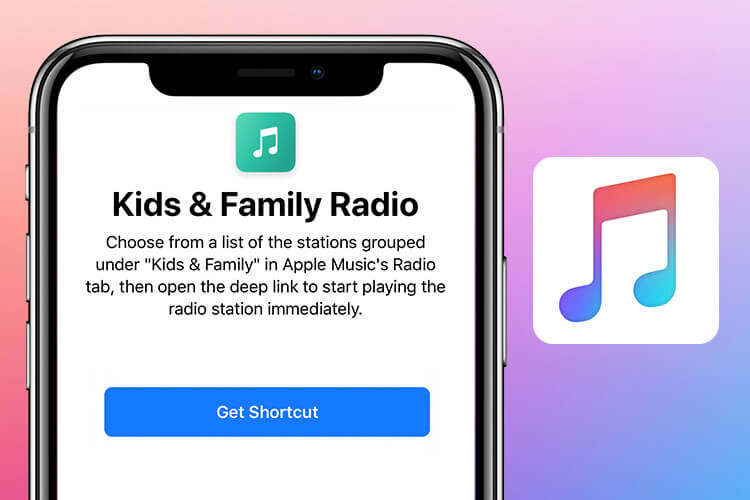 Kids  Family Radio Siri Shortcut