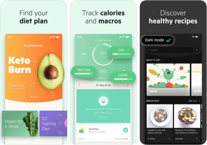 Lifesum Diet and Macro Tracker iPhone and iPad Diet App Screenshot