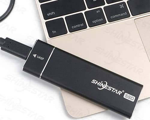 SHINESTAR Mac USB C External SSD