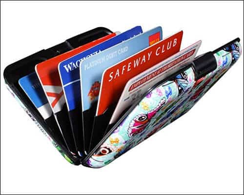 Shell D Apple Card RFID Blocking Wallet Case