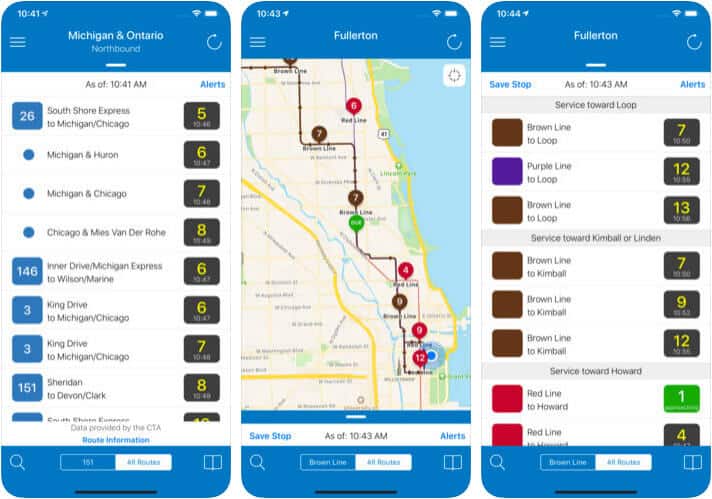 Transit Stop iPhone iPAd and Apple Watch App Screenshot