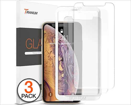 Trianium Tempered Glass Screen Protector for iPhone X Xs