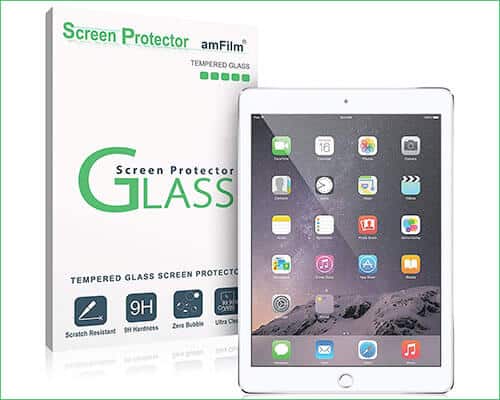 amFilm 2018 iPad 97 inch Tempered Glass Screen Protector