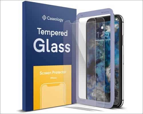 caseology screen protector for iphone xr