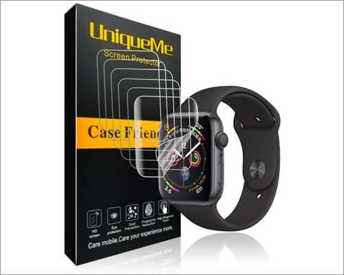 ingle anti bubble screen protector for apple watch series 6 and 5