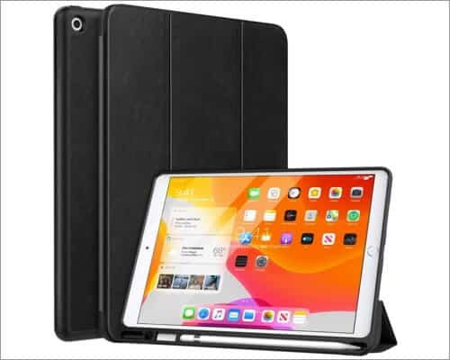 moko pu leather case for 102 inch ipad