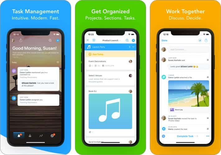 task management meistertask iphone and ipad team management app screenshot