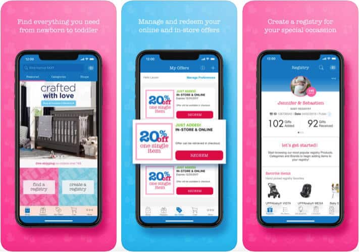 ‎buybuy BABY Shopping iPhone and iPad App Screenshot