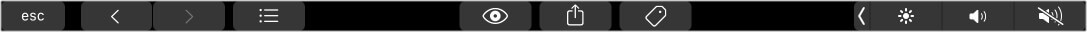 Use Mac Touch Bar for easy AirDrop Quick View Tags