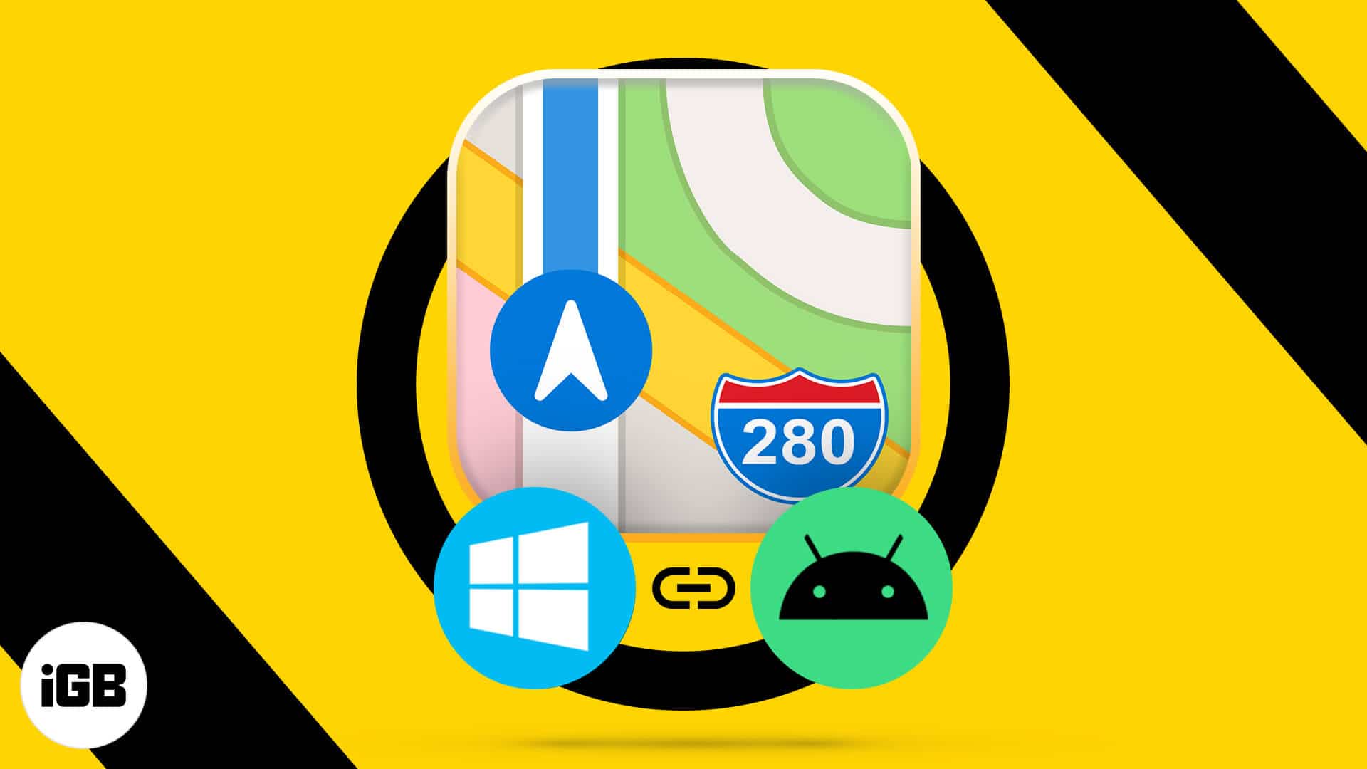 How to use apple maps on android and windows
