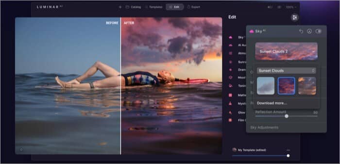 Luminar AI Software for Mac
