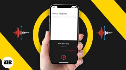 How to use voice memo on iphone and ipad