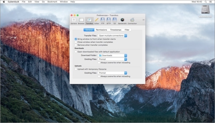 Cyberduck FTP Client for Mac