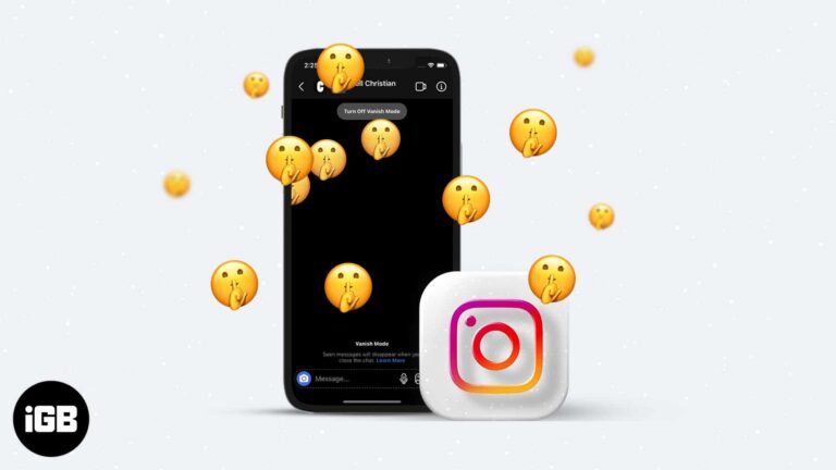 How to use vanish mode on instagram on iphone