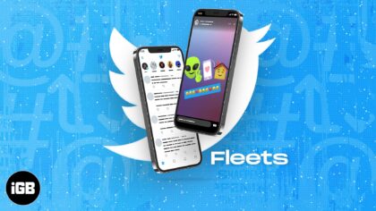 How to use twitter fleets on iphone and ipad