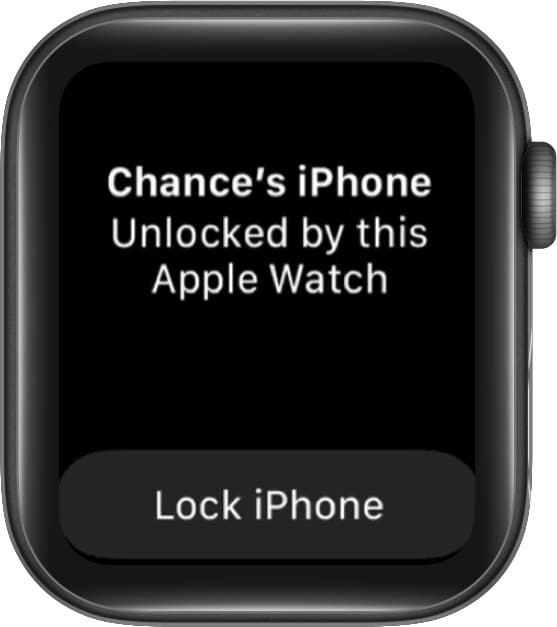 unlock your iPhone with your Apple Watch when wearing a face mask