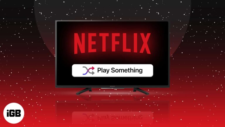 How to use netflix play something