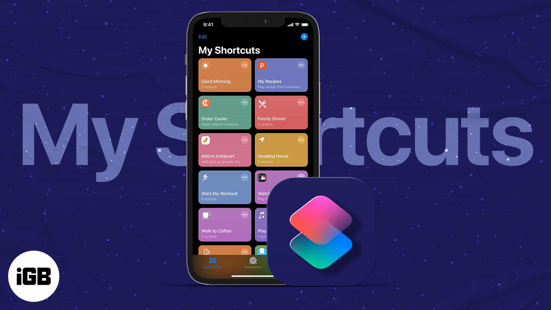 How to use shortcuts app on iphone and ipad