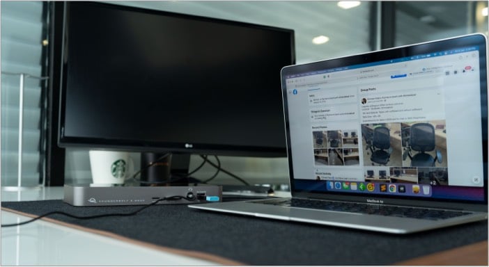 Chaining devices with OWC Thunderbolt 3 Dock