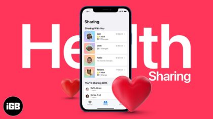 How to set up health sharing on iphone
