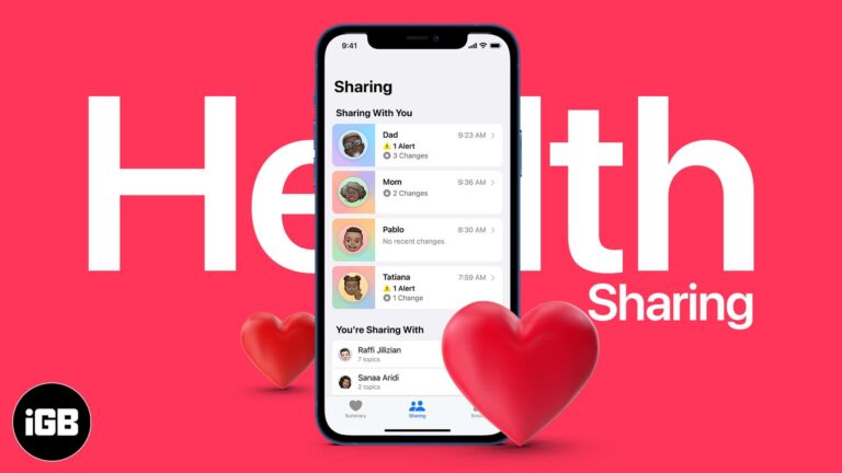 How to set up health sharing on iphone