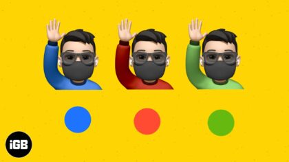 Change your memoji shirt color on iphone and ipad